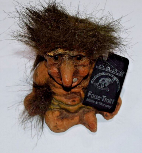 Vintage fosse troll - vintage, 10cm
