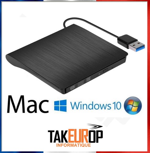 Portable lecteur externe dvd - portable,