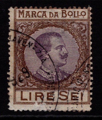 Italy 1920s lire marca bollo - marca,