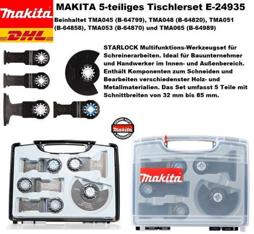 Makita set utensili - set,