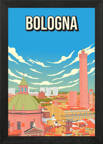 Bologna italia poster - italia,