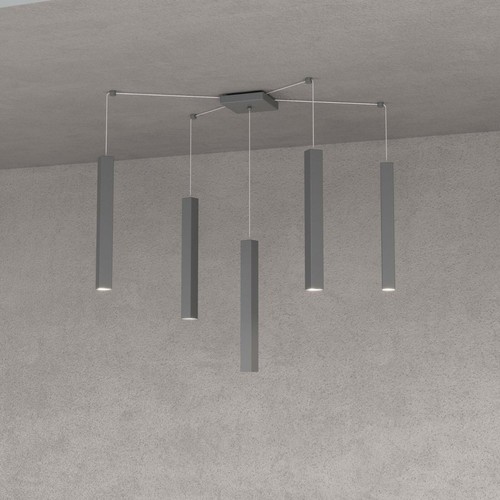 Lampadario quadrato moderno