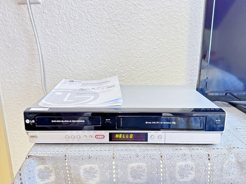Rc278 vhs vcr - lg,