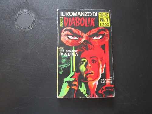 Romanzo mensile diabolik - romanzo, di