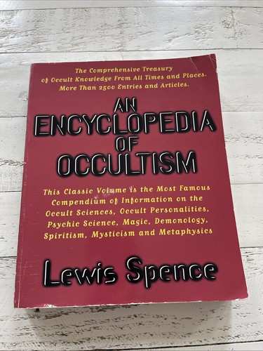 Encyclopedia occultism - of,