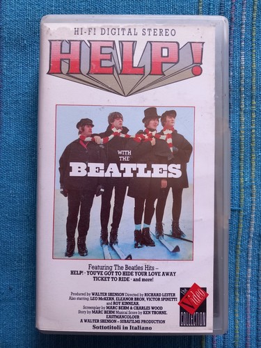 The beatles help - "help", vhs