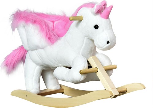 Cavallo dondolo forma di - a,