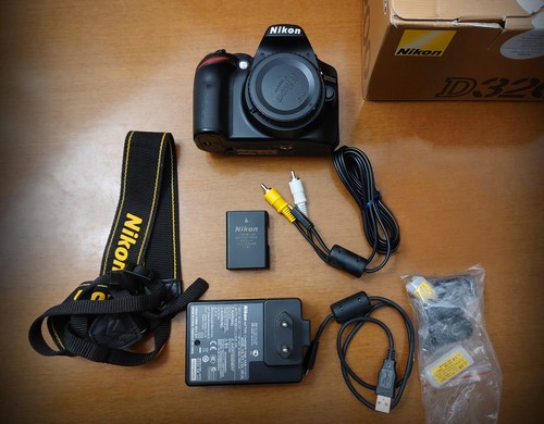 Nikon d3200 reflex solo - nikon, dx,