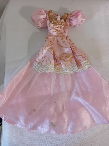 Barbie abito rapunzel rosa - rapunzel,