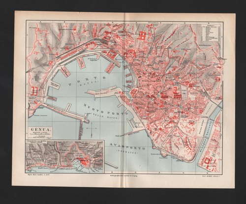 Mappa pianta della - città, city