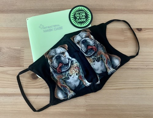 Set regalo mascherina - mascherina, bulldog