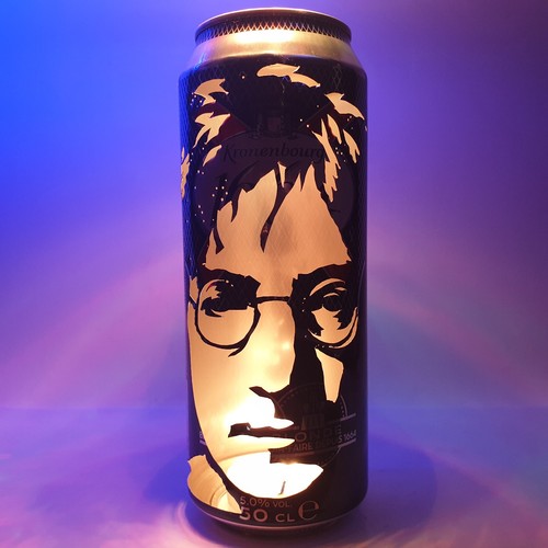John lennon beer can - john,