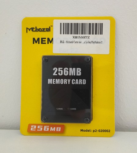 Memory card ps2 256mb - -,