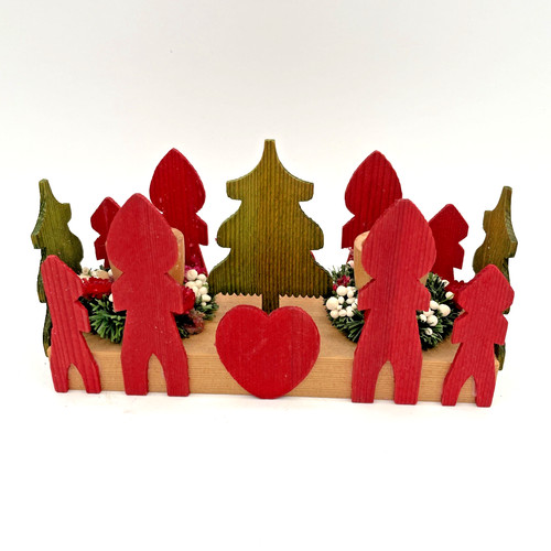 Albero natale legno - natale, in
