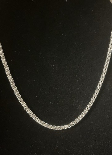 Collana intrecciata acciaio - collana, in