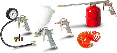 Set pistole aerografi per - set, di