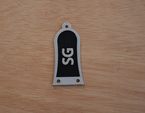 Guitar truss rod cover - guitar,