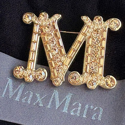 Spilla cristallo max mara - spilla,