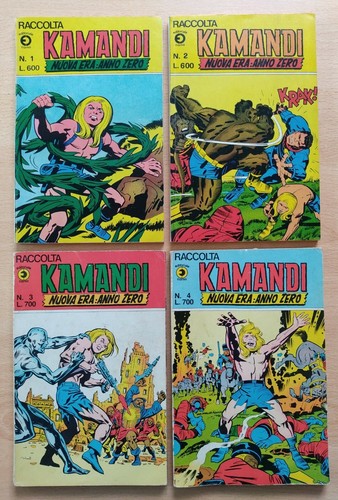 Kamandi raccolta 4 - raccolta, n.1/4
