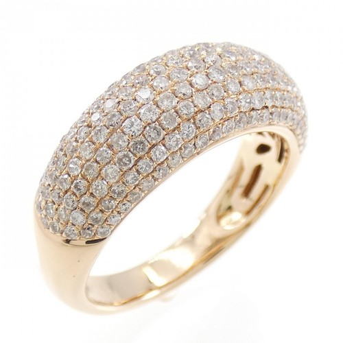 Autentico anello con diamanti