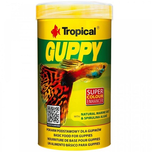 Tropical guppy 100ml peso - peso, 20gr