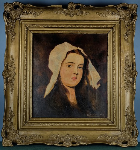 Dipinto olio tela - dipinto, ritratto