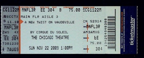 Biglietto cirque soleil - cirque, du