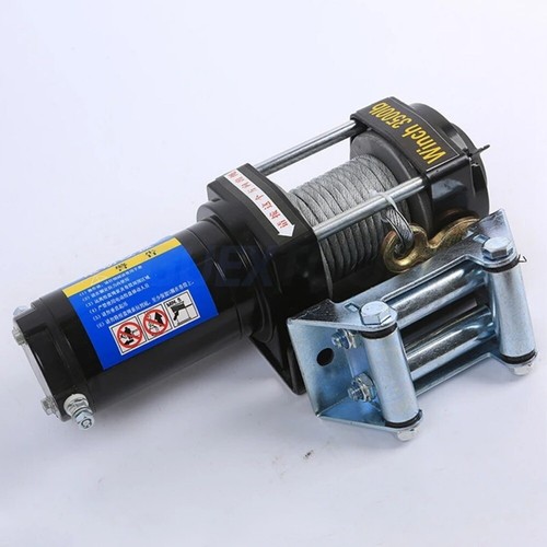 Argano elettrico 12v 12000lbs - elettrico,