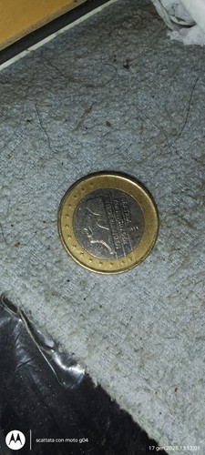 Moneta euro anno - moneta,