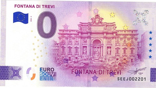 Billet souvenir 2026 italie - billet,