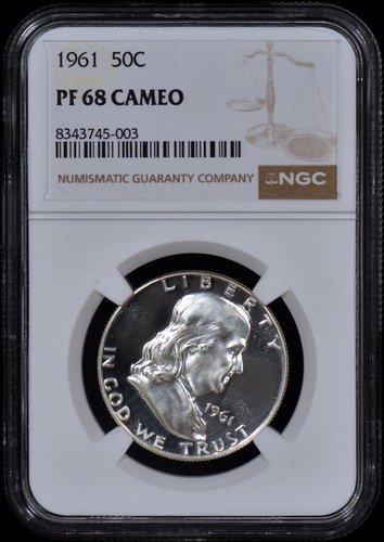 1961 proof franklin mezzo - 1961,
