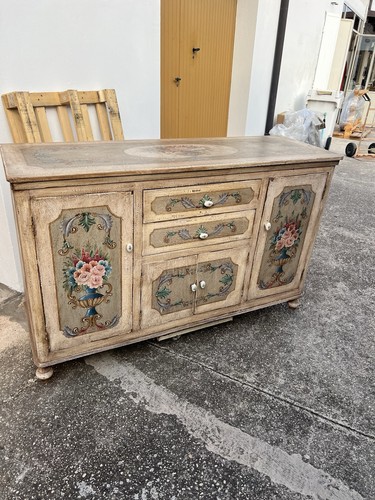 Credenza tirolese restaurata - credenza,