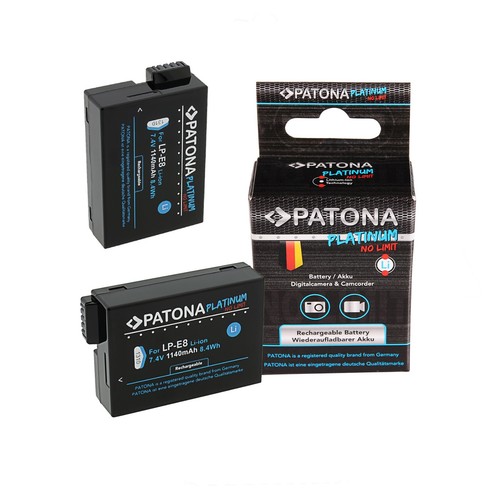 Batteria platinum per canon - per,