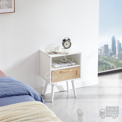 Comodino moderno rattan - comodino,