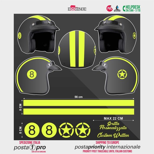 Kit giallo fluo stella - kit,