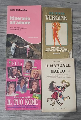 Lotto libri vintage - 4, anni