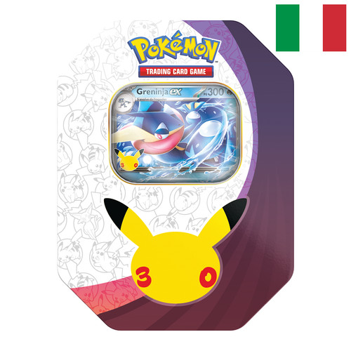 Pokémon anniversario tin - anniversario,