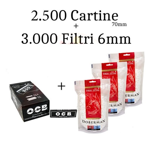 500 cartine ocb premium - cartine,