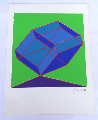Serigrafia achille perilli - serigrafia,