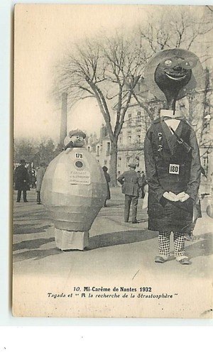 Carême de nantes - mi-carême, 1932