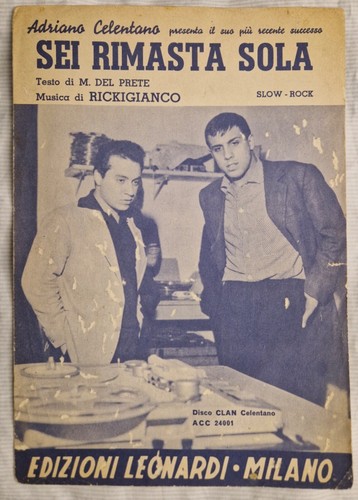 Spartito celentano sei - -,
