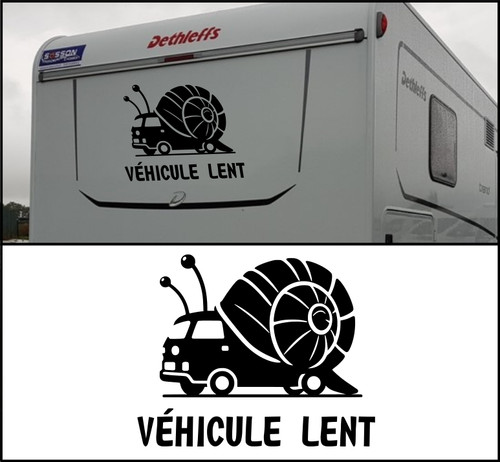 Sticker pour camping car - pour,