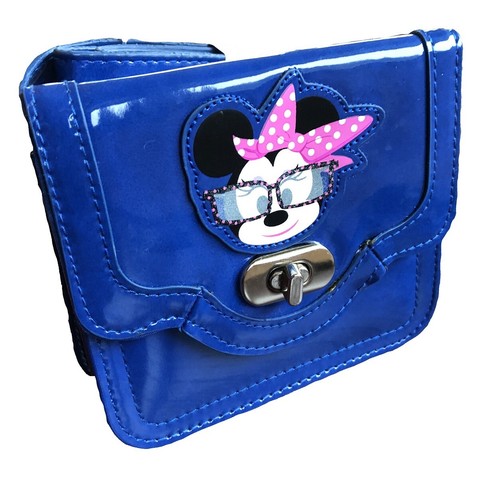 Borsa spalla mini blu - a,