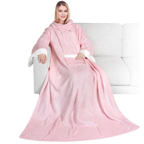 Coperta pile con maniche - con,