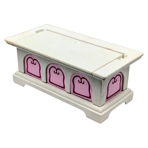 Playmobil baule bianco rosa