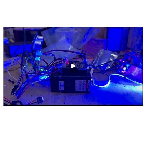 Modulo diodo laser punto blu