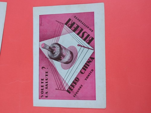 Pubblicita 1933 ferro china - pubblicita',