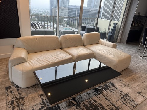 Luxury italian natuzzi - italian, leather
