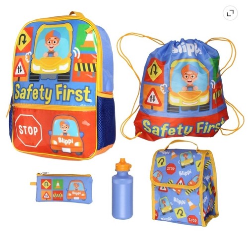 Zaino scuola blippi kit - scuola,