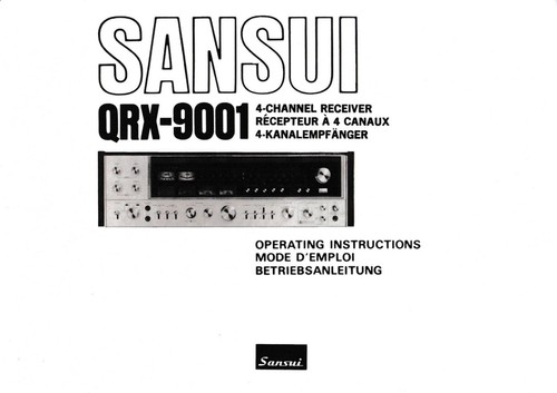 Operating instructions - operating,